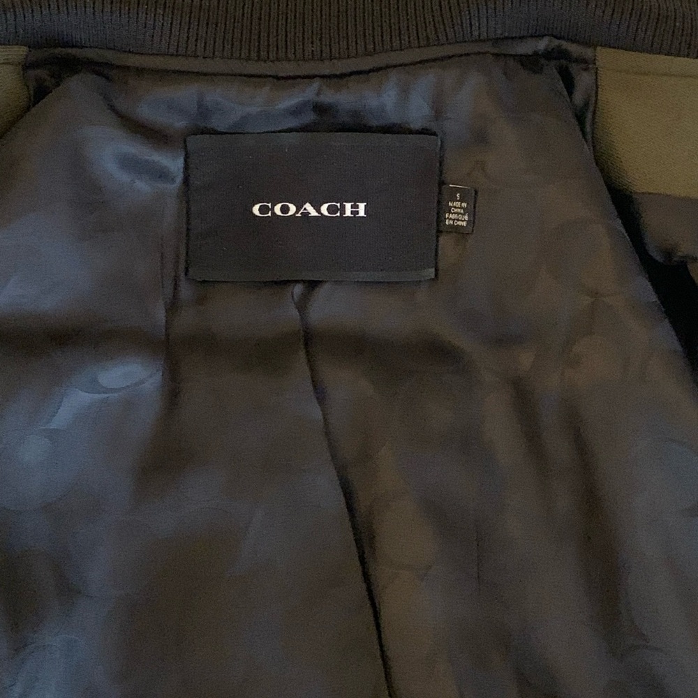 Coach Diary Script Varsity Jacket - image 8